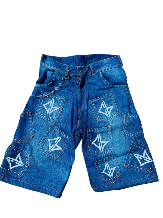 Back Pocket Stone Jorts