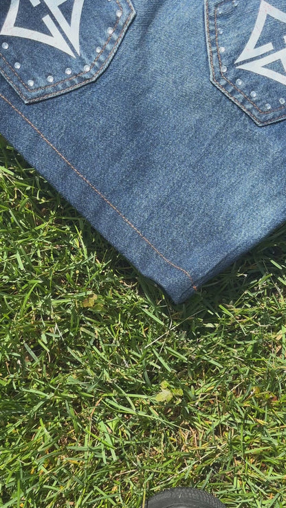 Back Pocket Stone Jorts