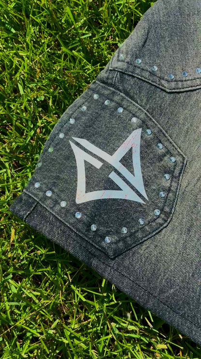 Back Pocket Stone Jorts